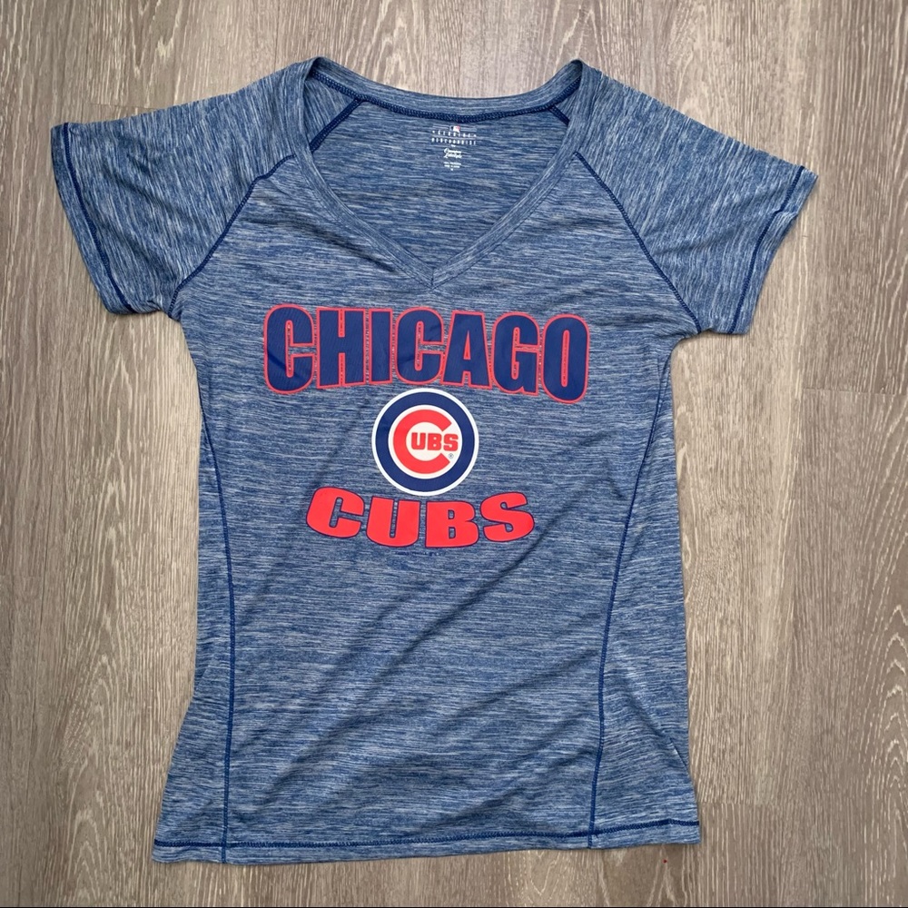 Chicago Cubs Genuine Merchandise By Campus Lifestyle T-Shirt Women’s Size Medium